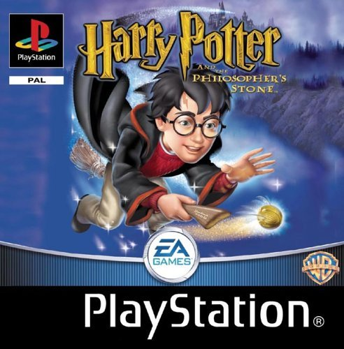 Harry Potter and the Philosopher's Stone box art for Playstation